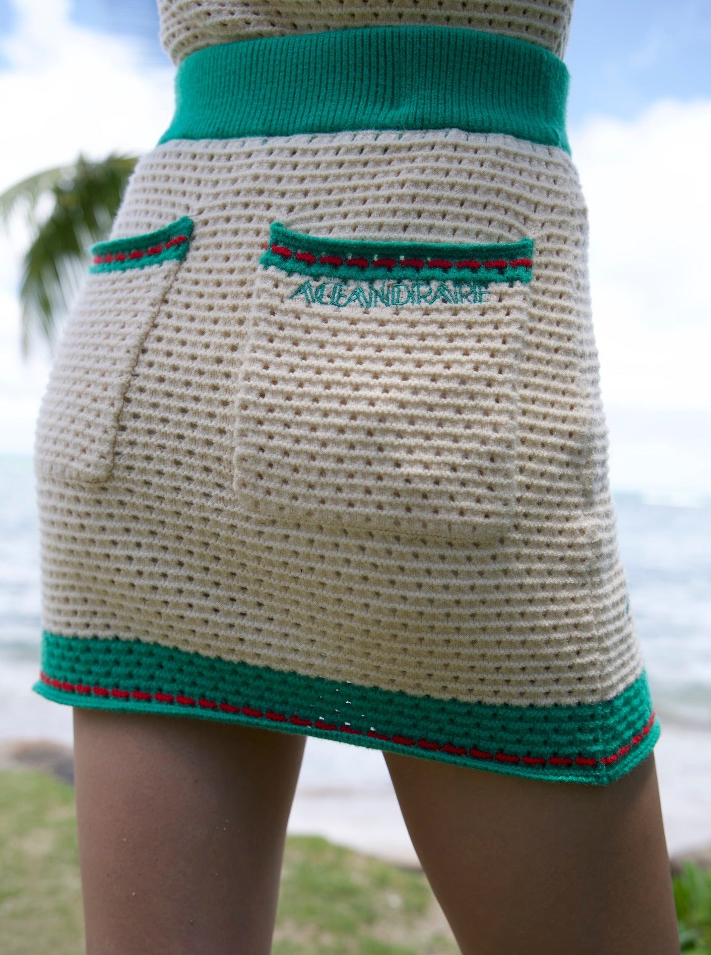 HIBISCUS CROCHET SKIRT