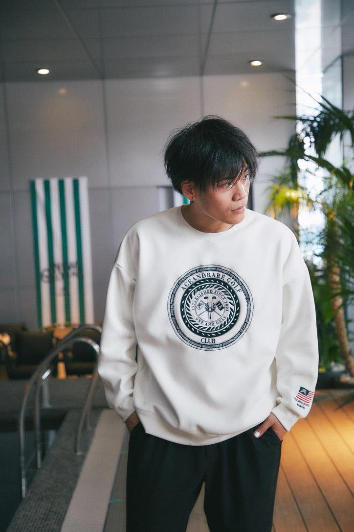 US GOLF CLUB トレーナー / WHITE – ACEANDRARE