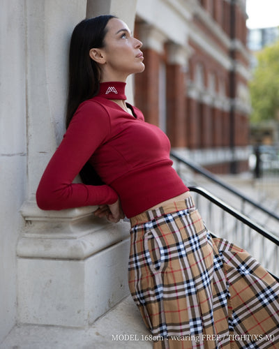 KNIGHTSBRIDGE CHOKER NECK / MULLED WINE