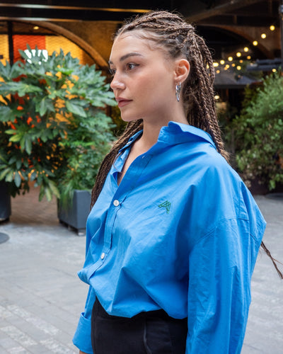 REGENT OXFORD SHIRT / RAINY BLUE