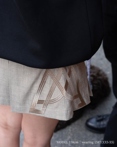 MAYFAIR PLEATS / MISTY GREY
