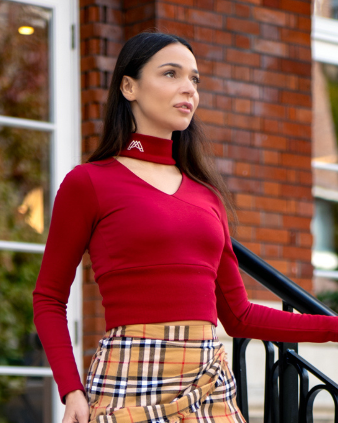 KNIGHTSBRIDGE CHOKER NECK / MULLED WINE