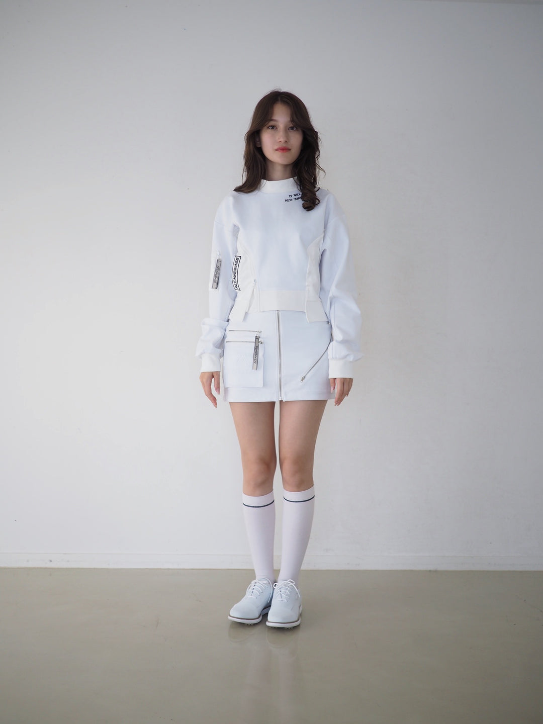エースアンドレア　DUMBO ワーク　ポケット　トップス　ACEANDRARE DUMBO ワーク ポケット トップス / WHITE – ACEANDRARE