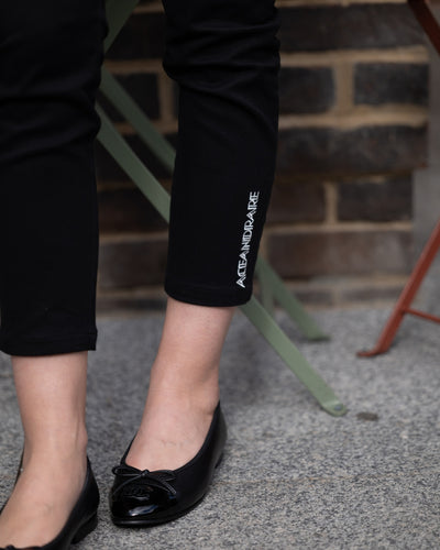 SCULPTURE HIGHLINE TROUSERS / BLACK