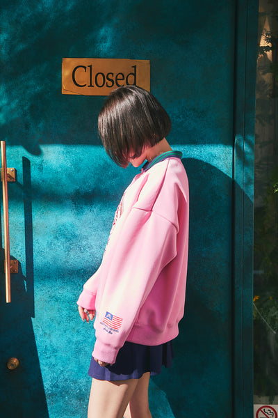 US GOLF CLUB トレーナー / FRENCH PINK