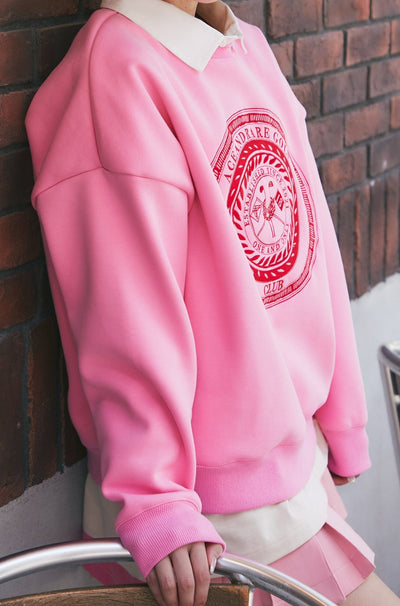 US GOLF CLUB トレーナー / FRENCH PINK