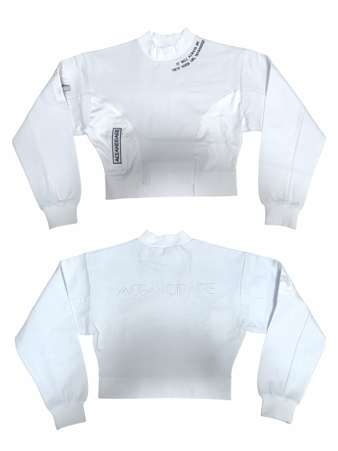 エースアンドレア　DUMBO ワーク　ポケット　トップス　ACEANDRARE DUMBO ワーク ポケット トップス / WHITE – ACEANDRARE