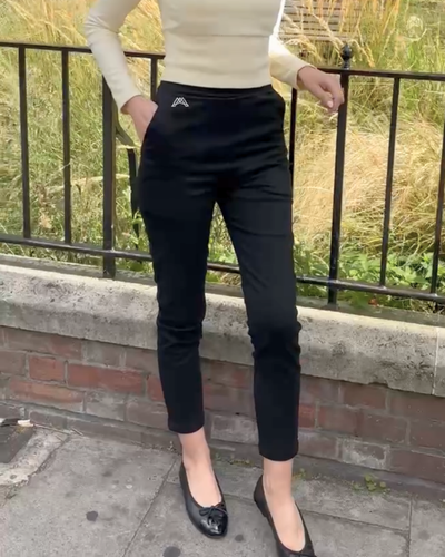 SCULPTURE HIGHLINE TROUSERS / BLACK