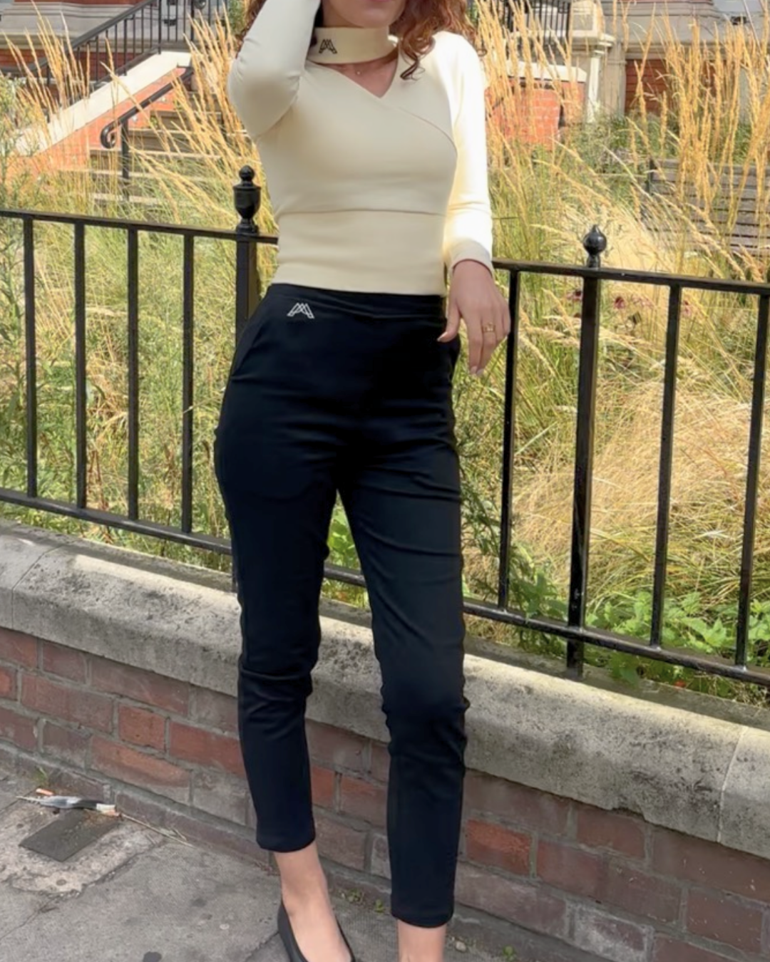 SCULPTURE HIGHLINE TROUSERS / BLACK