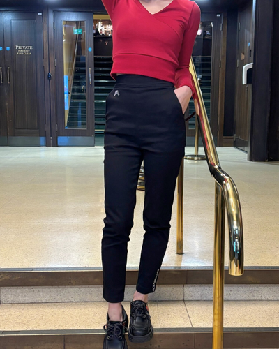 SCULPTURE HIGHLINE TROUSERS / BLACK