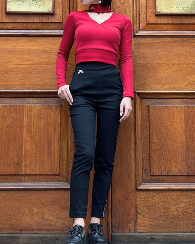 SCULPTURE HIGHLINE TROUSERS / BLACK