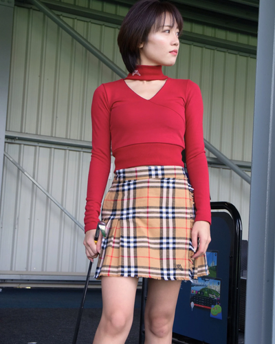 KNIGHTSBRIDGE CHOKER NECK / MULLED WINE