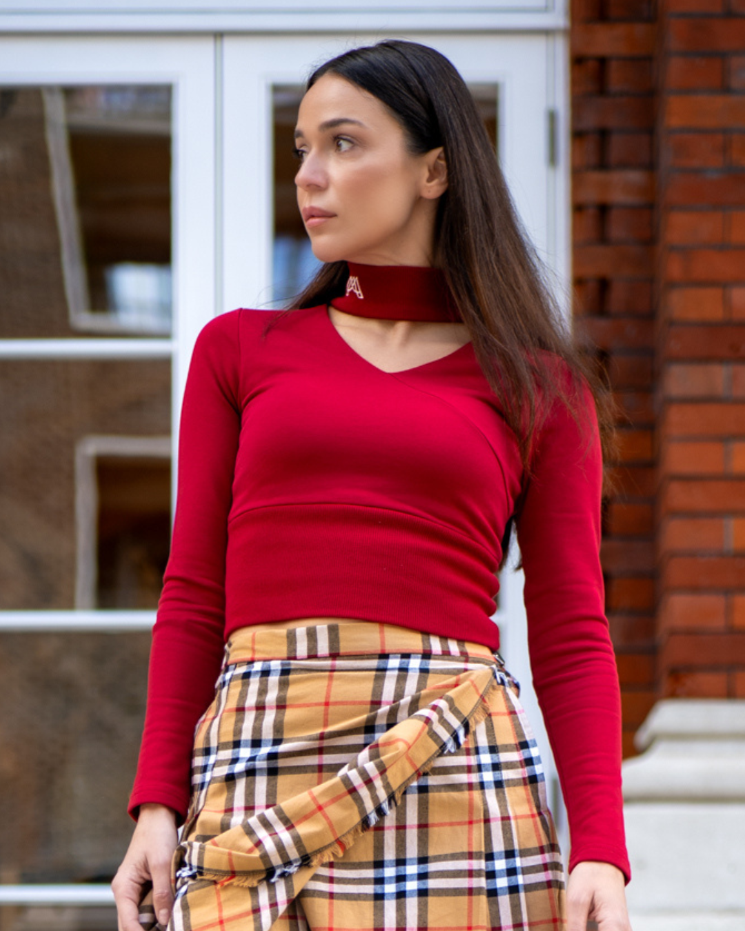 KNIGHTSBRIDGE CHOKER NECK / MULLED WINE