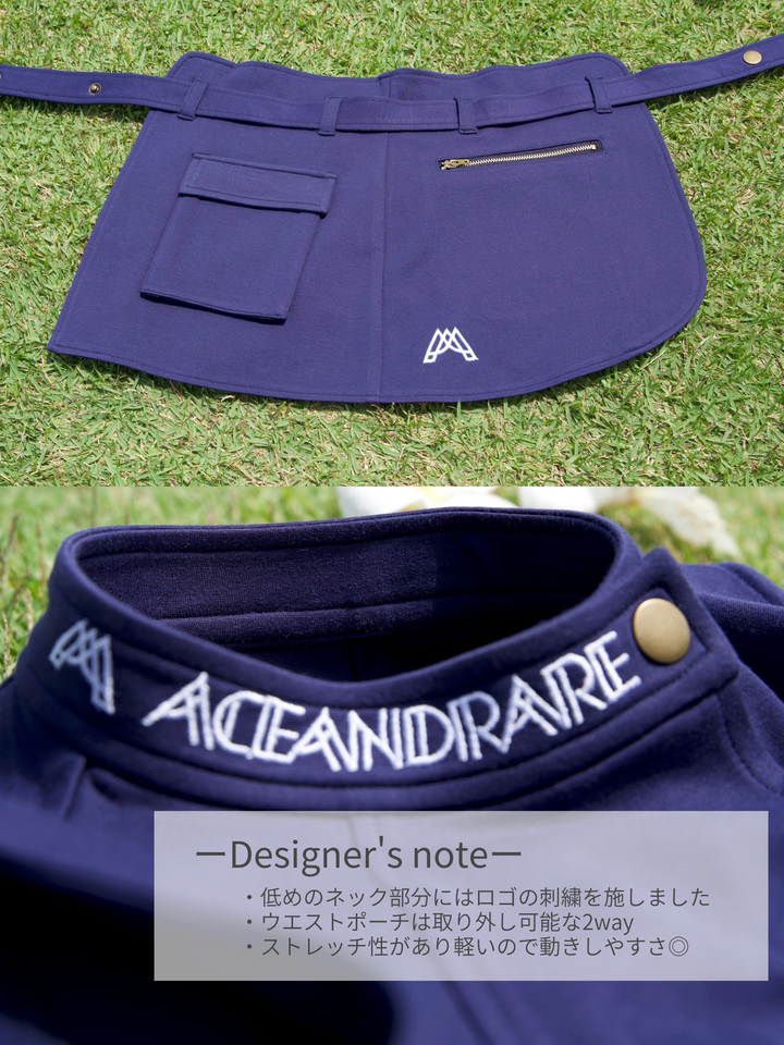 再入荷】【ACE-ZERO】ウエストポーチ ワンピース / NAVY – ACEANDRARE