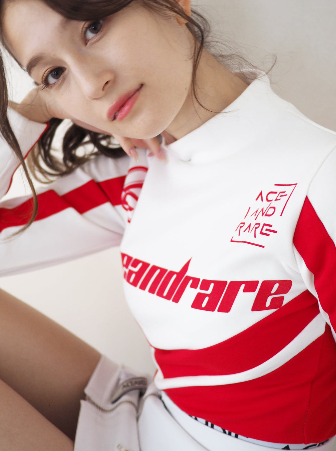エースアンドレア★タートルニット★ゴルフウェア TRACK LINE タートル / RED – ACEANDRARE
