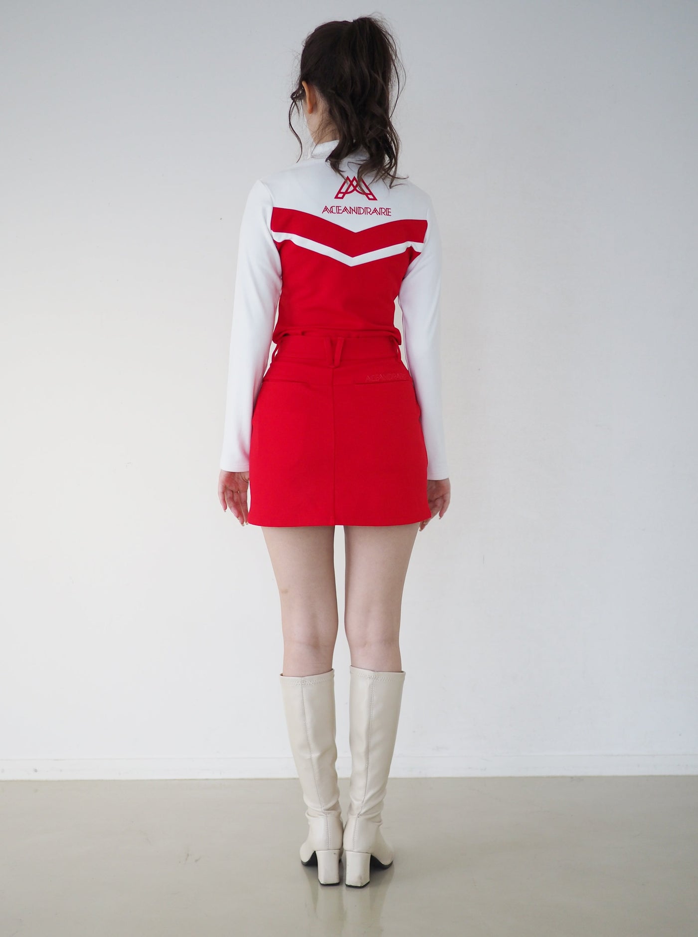 ACE TIGHT SKIRT / RED