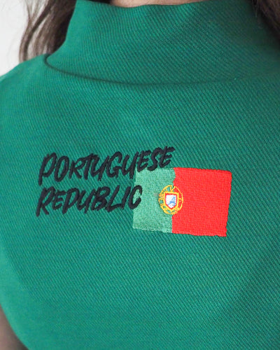COMPACT ONE-PIECE OF PORTUGUESE FLAG