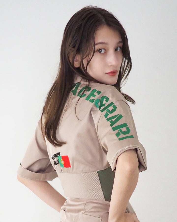 ACEANDRARE　PORTUGUESE FLAG コルセット ドレス PORTUGUESE FLAG CORSET DRESS – ACEANDRARE