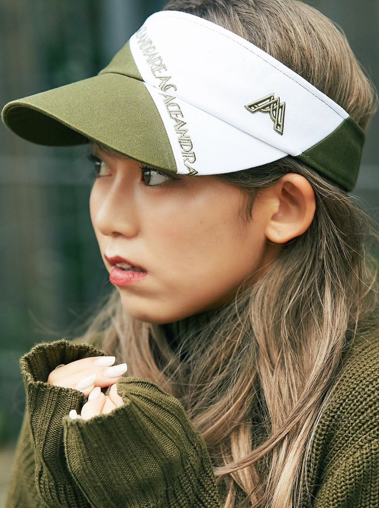 BICOLOR バイザー / KHAKI – ACEANDRARE