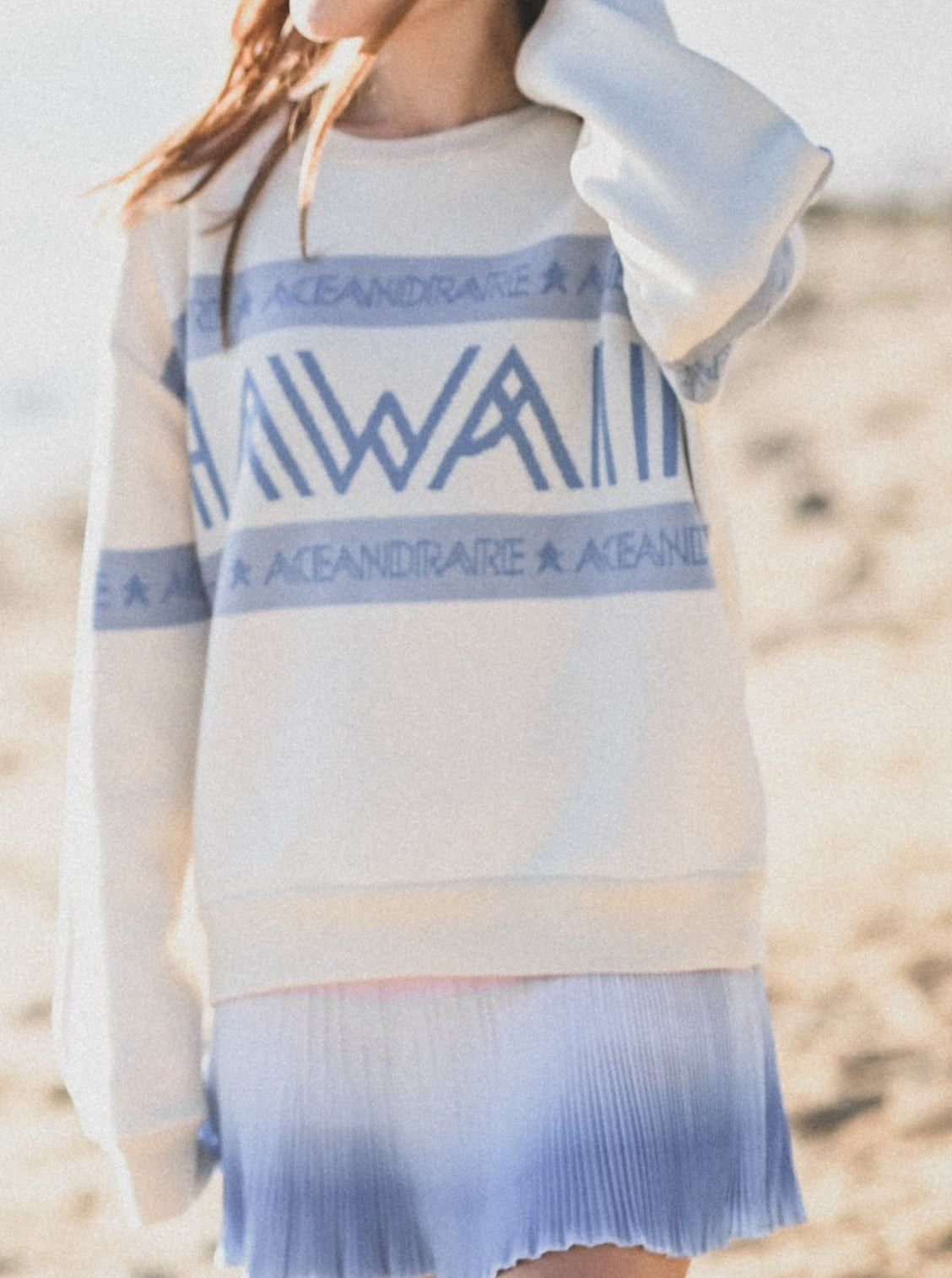 低価格の オーバーニット MOANA スウェット ACEANDRARE – レディースウェア